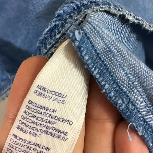 NWT Rebecca Minkoff chambray blue Harmony top - Image 6
