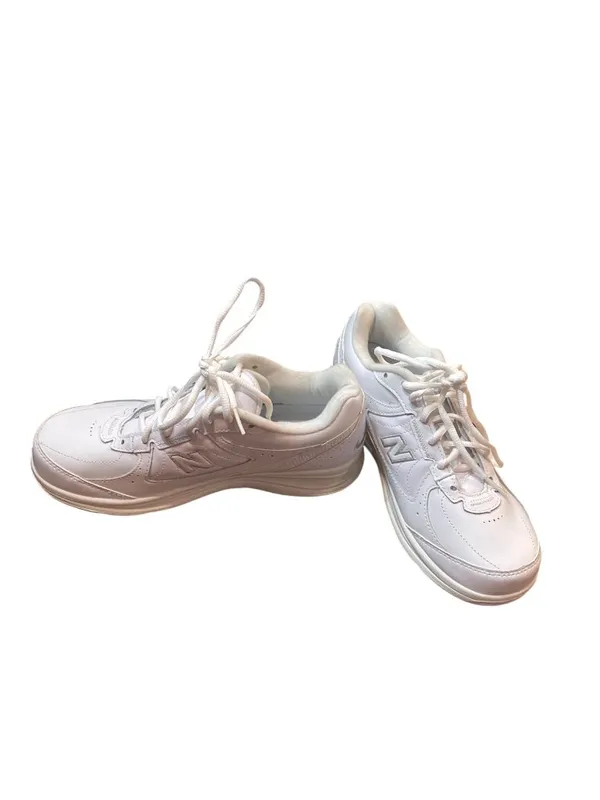 New Balance 577 wms SL2 white leather low top walking sneakers sz 8.5D SKU 10-3 - Image 2