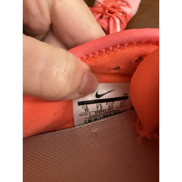 Nike Air Max Sequent‎ 3 Women's Running Shoe Size 10 Hot Punch Pink 908993 601 - Image 6
