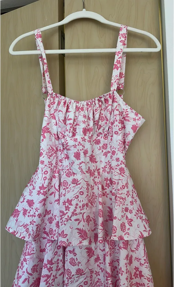 Ruffle dress Pink - Image 2