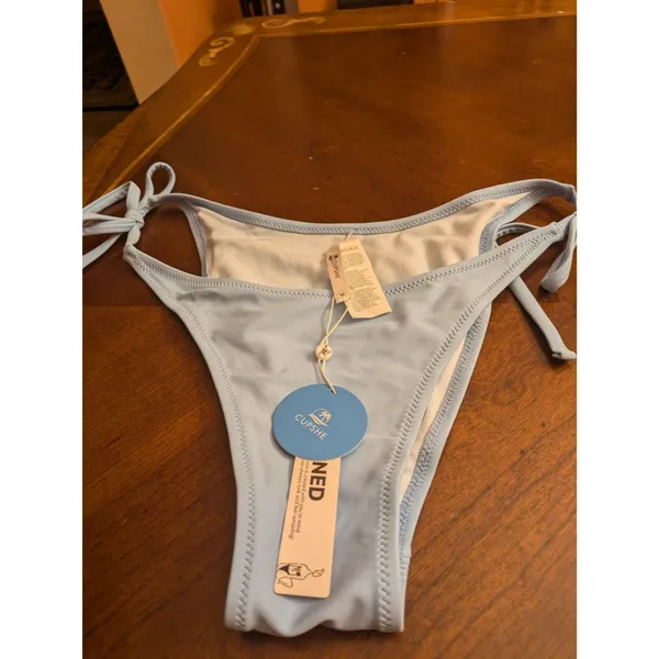 Cupshe Bikini Bottom Blue  M - Image 2