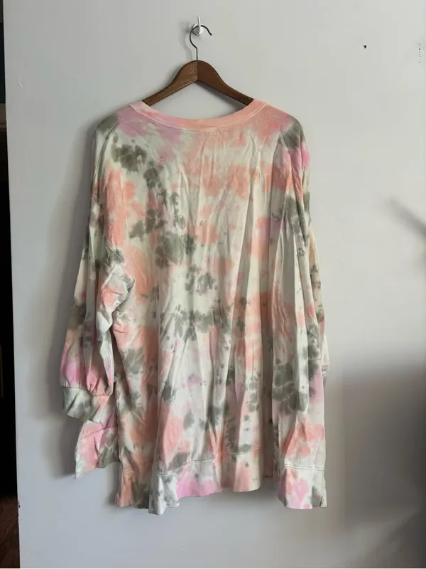 Old Navy Vintage Vibe Long-Sleeve Garment-Dyed French-Terry Tunic Sweatshirt - Image 9