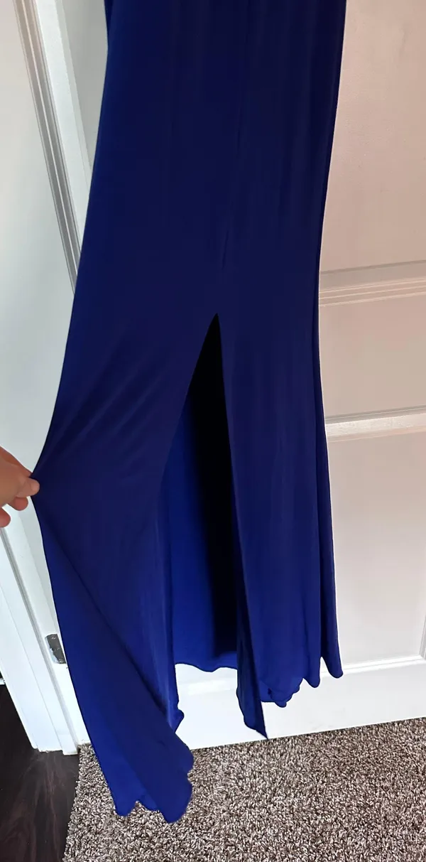 Morgan & Co Blue Formal Dress - Image 4