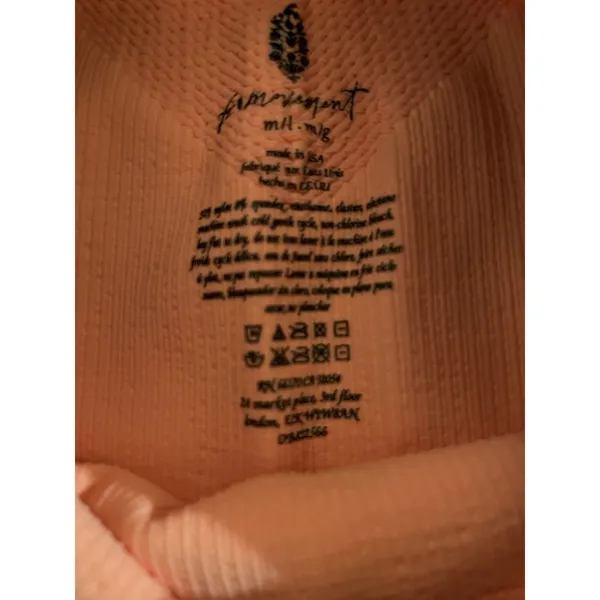Free People Movement‎ Prajna Shorts Womens Size M/L Orange Black - Image 5