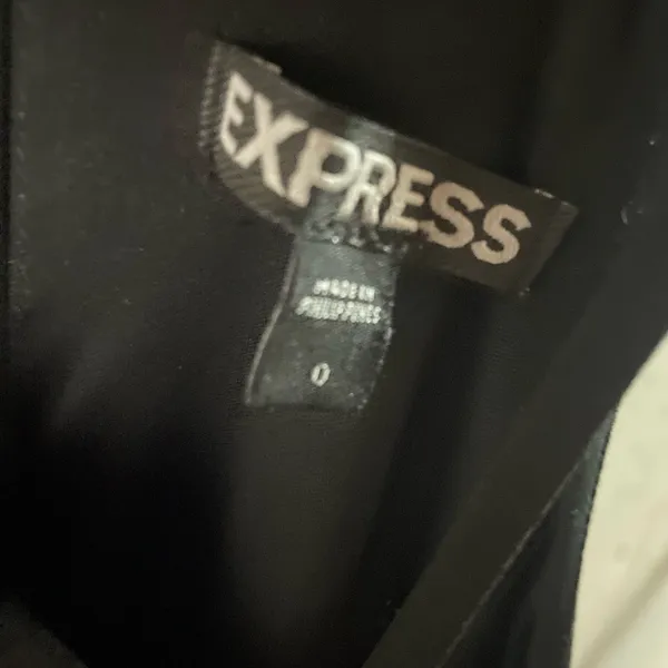 Express black business casual wide leg Jumpsuit - Image 9