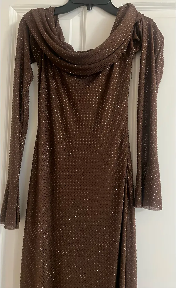 Meshki Diamanté Dress - Image 5