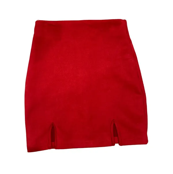 superdown red mini skirt - Image 3
