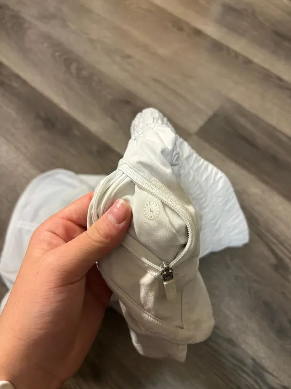 Lululemon White Athletic Shorts - Image 4