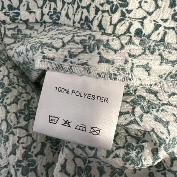 Love Olive Co Tuscany Midi Peasant Smocked Dress‎ XXL Floral Puff Sleeve Pockets - Image 8