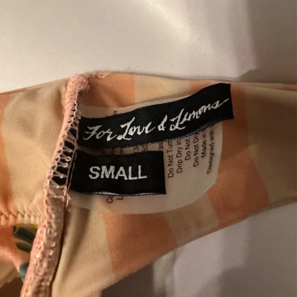 For Love And Lemons Tahiti Tie Bikini Top - NWT - Size S - Image 9