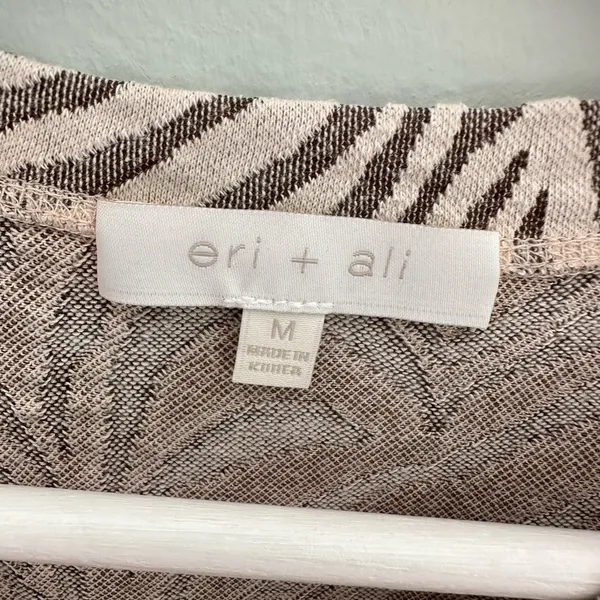 Anthropologie Structured Zebra Top - Image 4