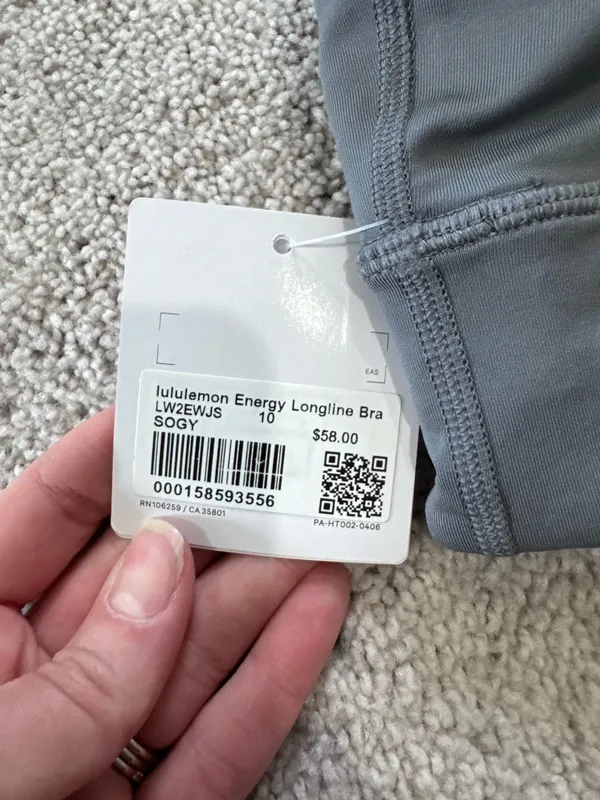 Lululemon Energy Longline Bra - Image 4
