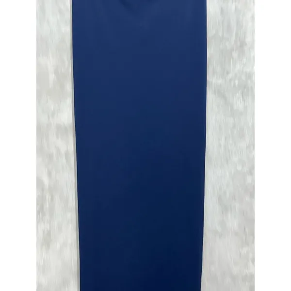 Wolford Fatal Convertible Tube Maxi Dress XS Blue Strapless Elegant Classic Glam - Image 3