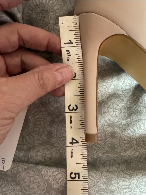 Nude High Heel Pump - Elegant Women's Dress Shoe - Image 3