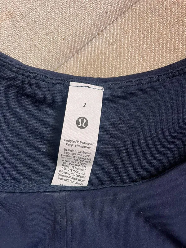 Lululemon Tank Bra - Image 4