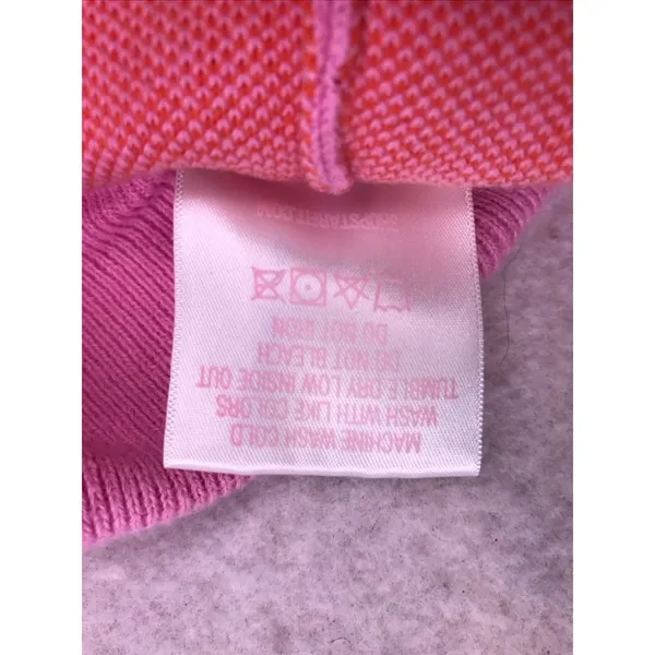 STARFIT Knit Shorts Women Size M Pink Orange Checkered High Waisted Retro - Image 3