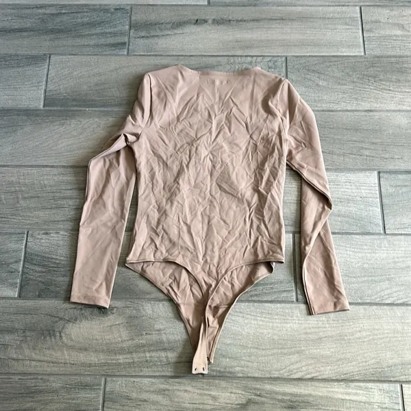 Abercrombie & fitch soft A&F collection long sleeve thong bodysuit - Image 6