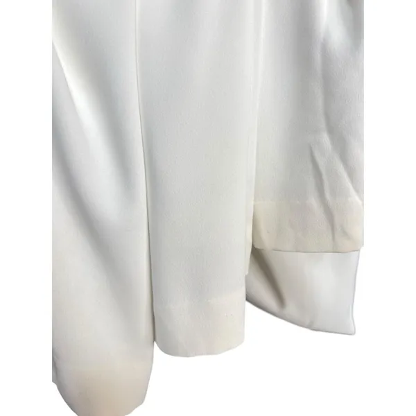 Rosetta Getty x RTR Wide Leg Strapless Jumpsuit White Size 0 - Image 8