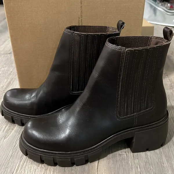 Steve Madden Rankle Brown Leather boots! - Image 5