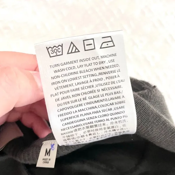 Fear of God Essentials Ribbed Brown Leggings Knit Size M - Image 8