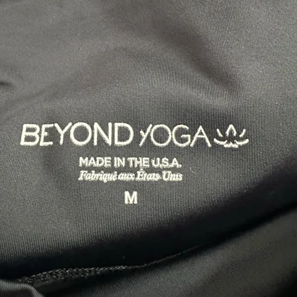 Beyond Yoga Black High Waisted Mesh Panel Leggings Size M activewear‎ leggings - Image 7