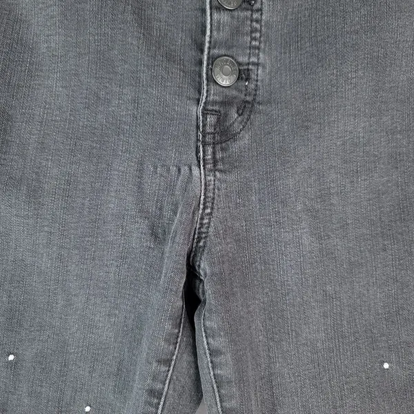 Madewell Jeans Womens‎ 28 Black Scattered Metallic Dot Cali Demi Boot K2484 - Image 16