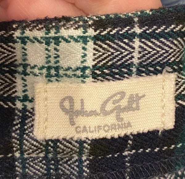 Brandy Melville Plaid Wrap Skirt Kilt Green Blue Preppy School Girl XS S - Image 6
