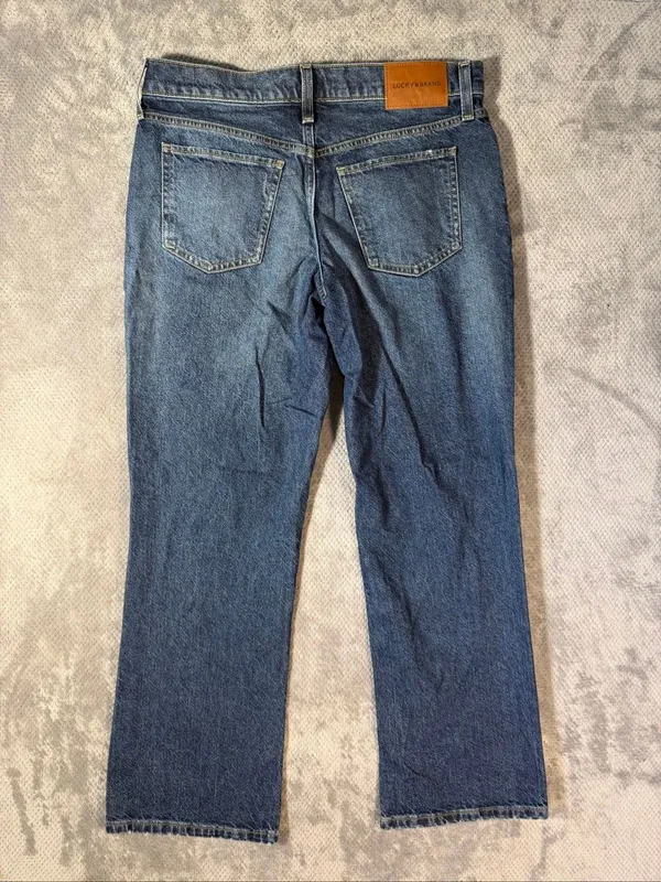 Lucky Brand Easy Rider Boot Jeans Size 8/29 Medium Wash Bootcut Denim Non Ripped - Image 7