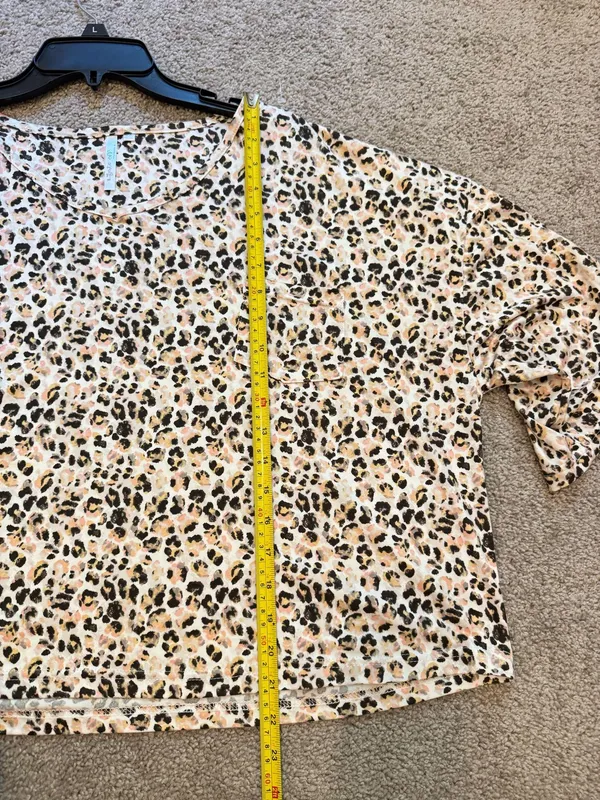 Animal print pajamas set 2X Pink - Image 9