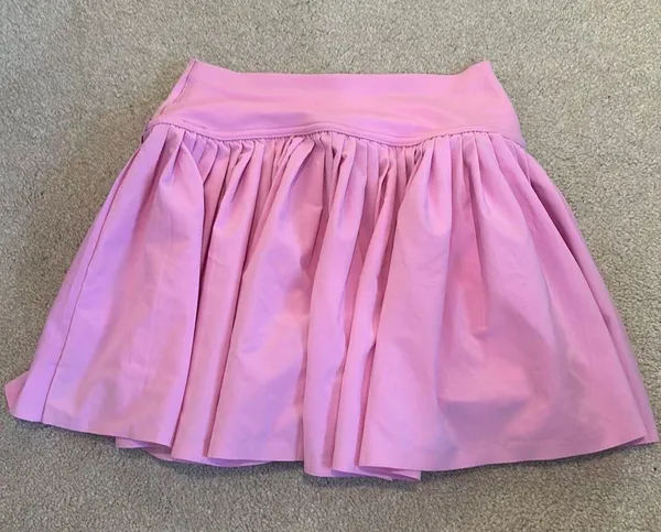 Aerie Offline Pink Pleated Athletic Skirt - Image 2