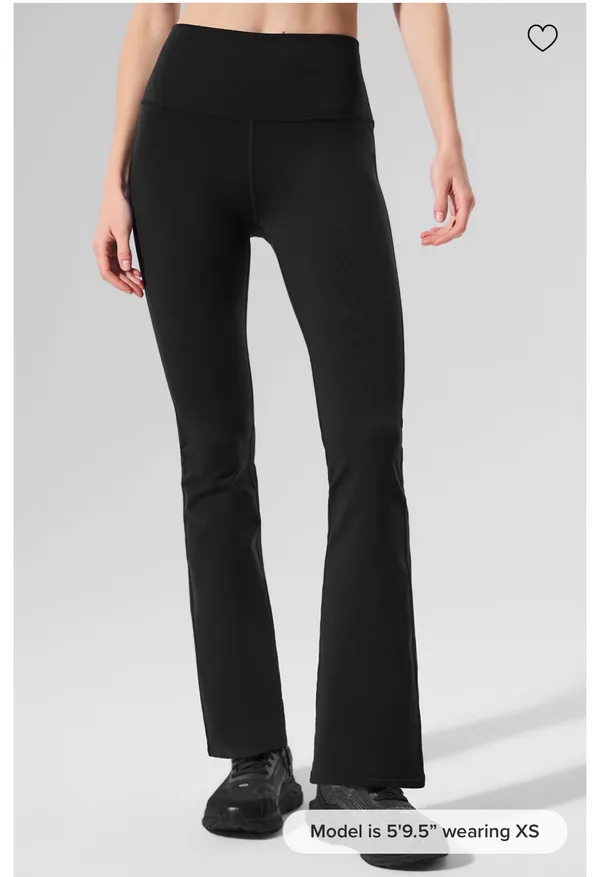 Alo Yoga Airbrush 7/8 High-Waisted Bootcut Leggings - Image 5