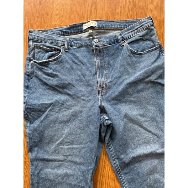 Abercrombie & Fitch Curve Love Ultra High Rise Ankle Straight Jean Size 18 - Image 3