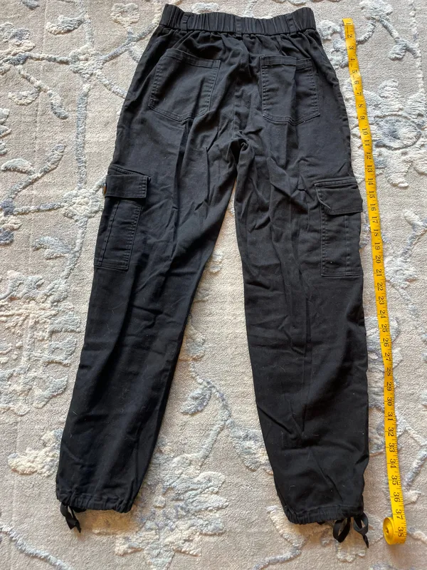 Amazon Black Cargo Pants - Image 5