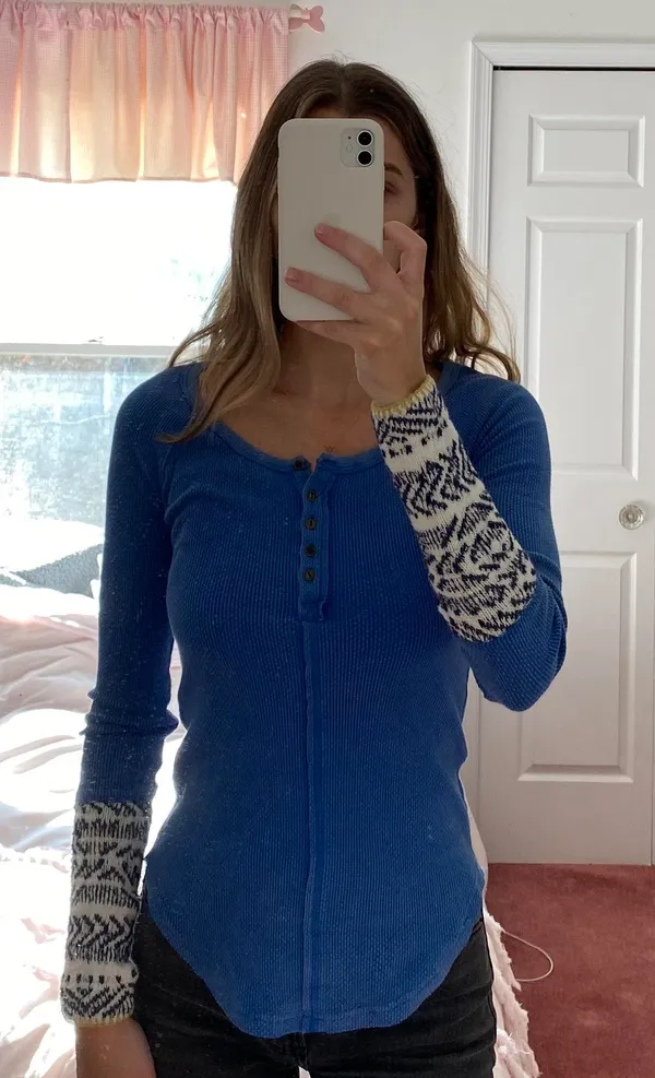 Free People Long-sleeve Top - Image 2