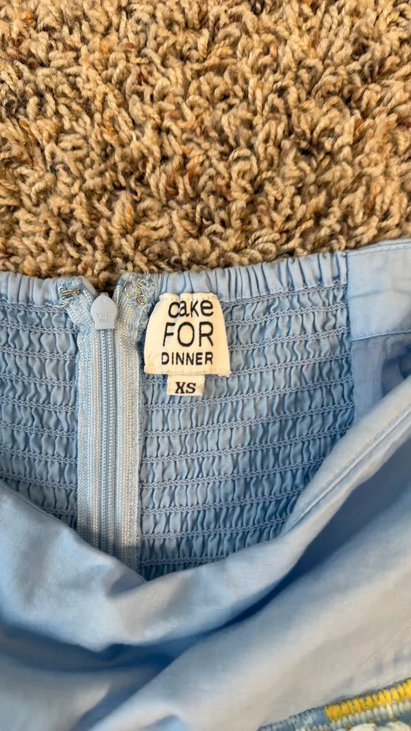 Cake for Dinner Blue Skort Size XS - Image 2