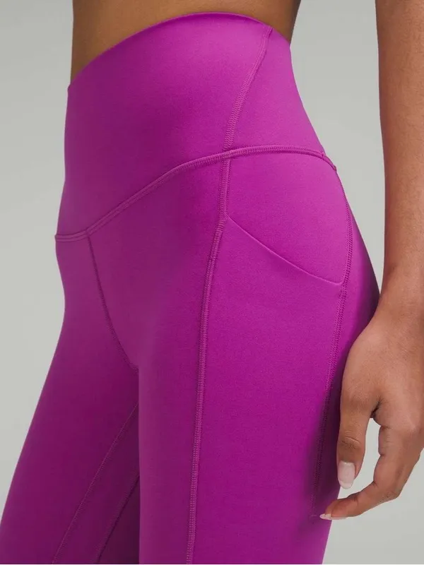 lululemon Align High-Rise Leggings- Vivid Plum - Size 0 - Image 2