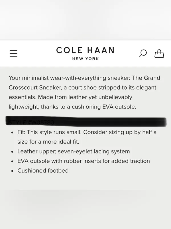 Cole Haan Women's Grand Crosscourt Sneakers sz 8.5/9 - Image 7