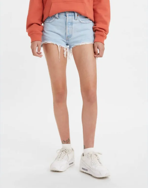Levi's 501 High-Waisted Shorts - Image 5