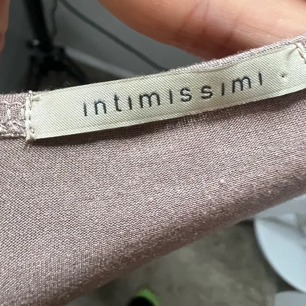 Intimissimi tank double layer tie front small‎ Tan - Image 5