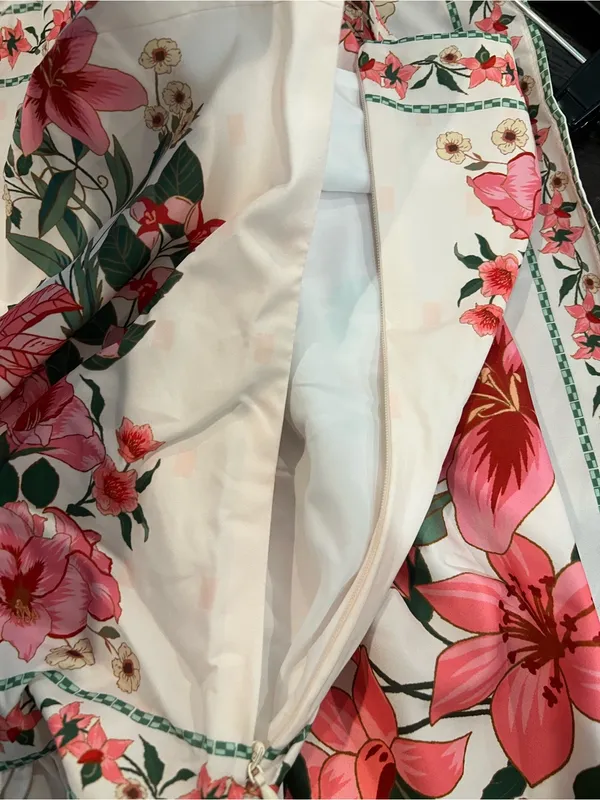 CoMMENSE Floral Print Spaghetti Strap Mini Dress COLOR - Pink Size Medium NWT - Image 9