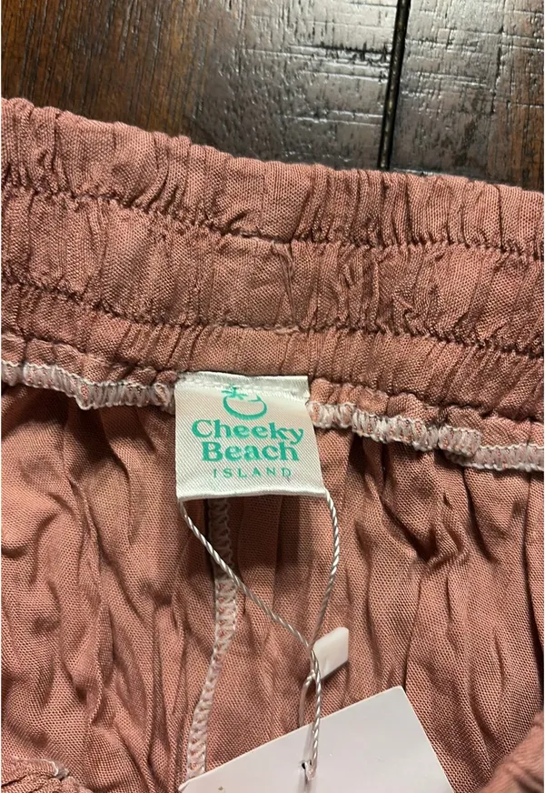 Ombre Linen Pants Pink - Image 2