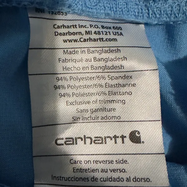 Carhartt | NWOT Bangladesh Women’s Blue Utility Jogger Scrub Pants (size M) - Image 10
