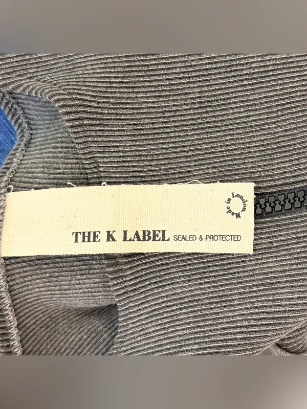 The K Label Kache ribbed Top size Small Black - Image 4