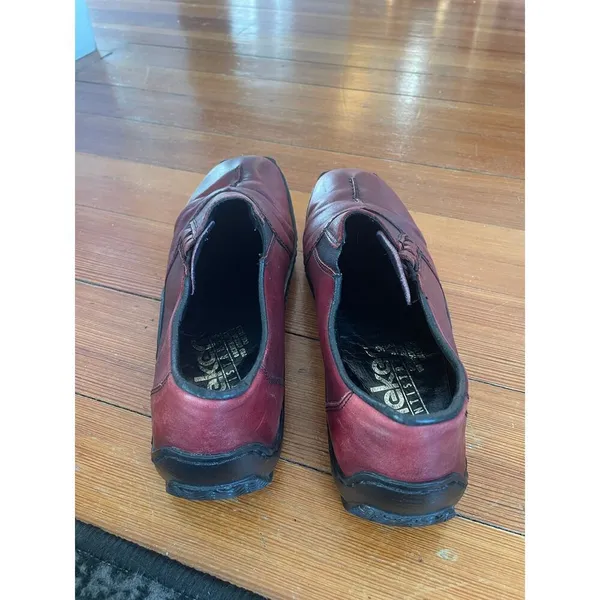 Rieker Antistress Red Leather Elastic Side Women’s Shoes‎ Size EU 39 / US 8.5 - Image 9