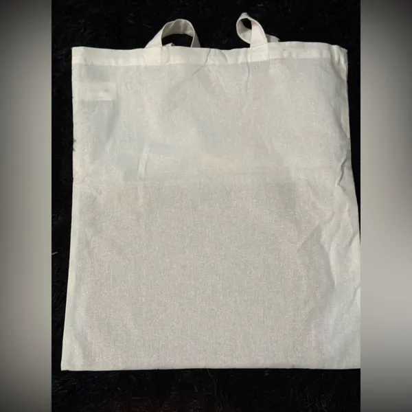 Handmade I’m not perfect‎ but I’m limited edition tote - Image 7