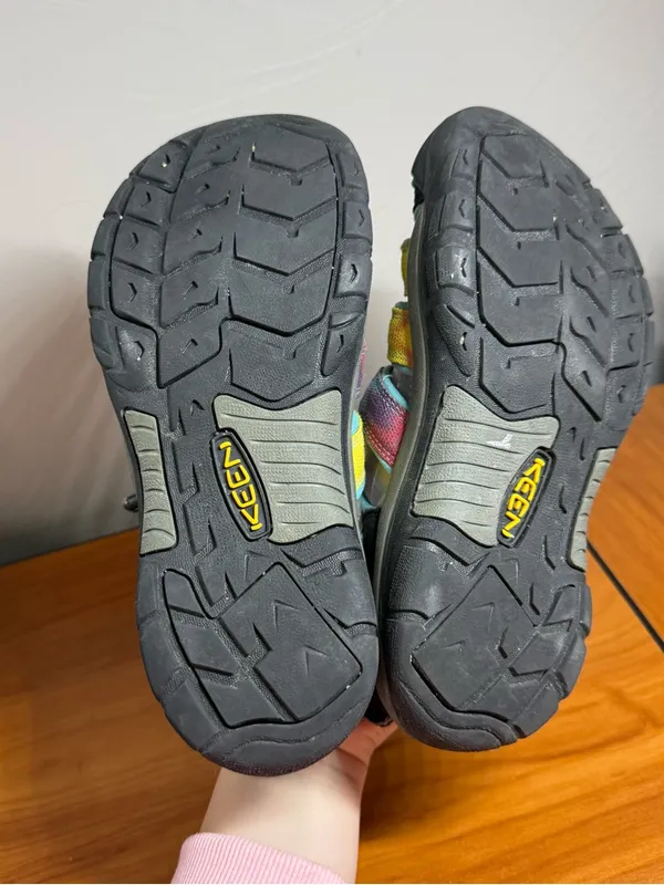 Keen Newport H2 Water Sandal Shoe‎ Hiking Closed Toe Bungee Rainbow Tie Dye W6 - Image 6