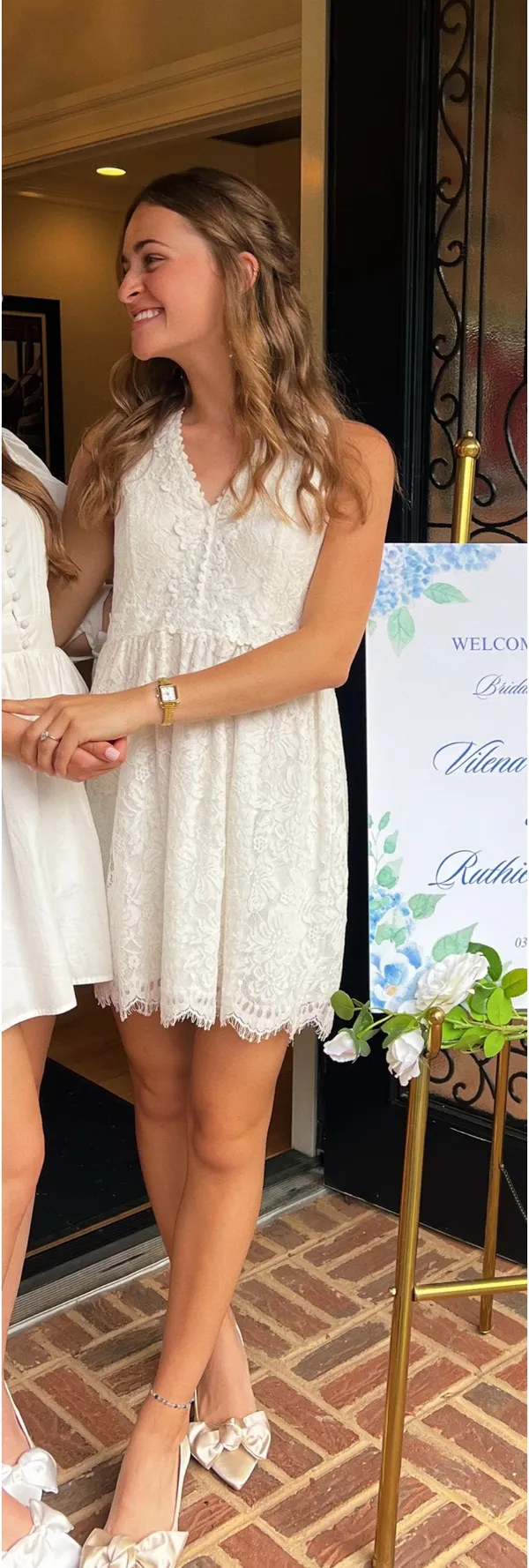 White Lace Altar'd State Dress - Image 3