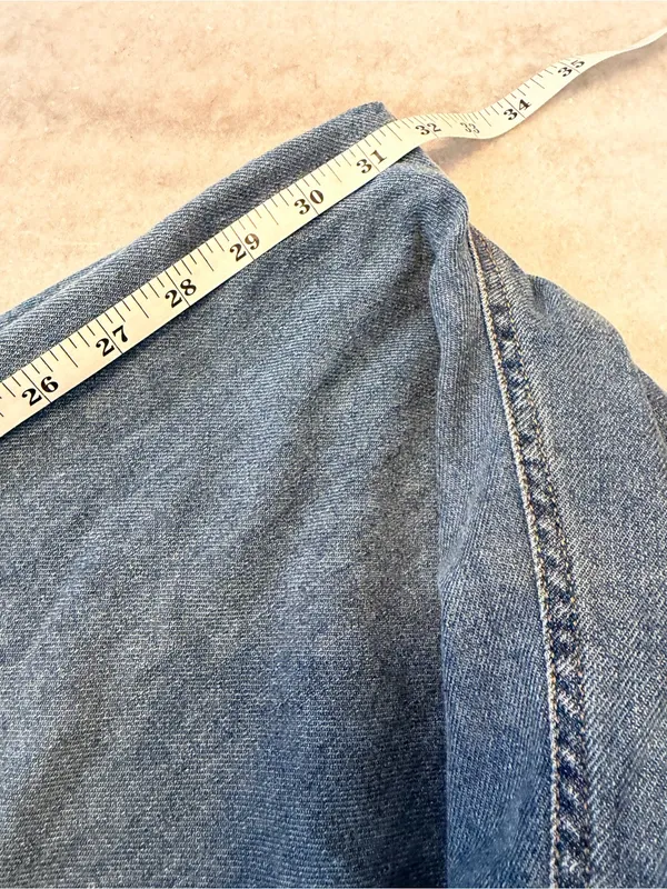 NWT Vanilla Star Size L 12-14 Ultra Cozy Pull On Stretch Denim Cargo Jeans Pants - Image 8