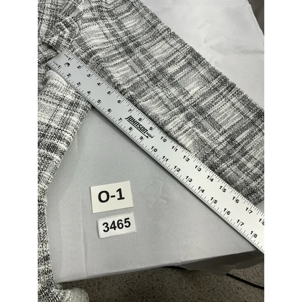 Womans Mellowday Size 3X White Black Open Front Cardigan Coat - Image 8