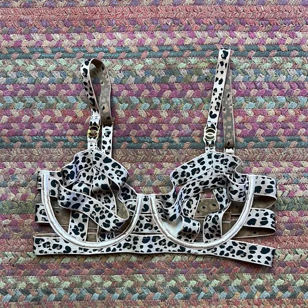 Victorias Secret Very Sexy Unlined Demi Bandage Strappy Sexy Bra - Image 2